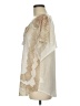 AGB Ivory Short Sleeve Blouse Size M - photo 5
