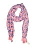 Talbots 100% Polyester Paisley Pink Scarf One size - photo 1