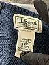 L.L.Bean 100% Cotton Stripes Black Pullover Sweater Size Lg REG - photo 7