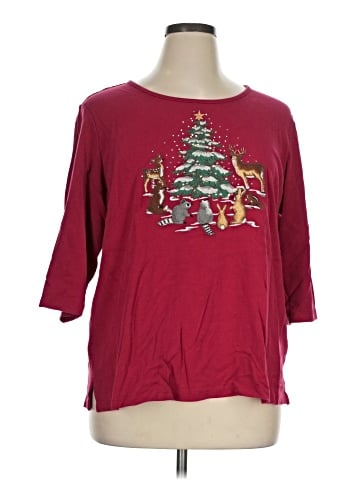 Quacker Factory 3/4 Sleeve T-Shirt (view 1)