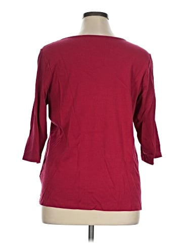 Quacker Factory 3/4 Sleeve T-Shirt (view 2)