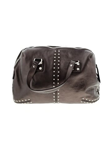 MICHAEL Michael Kors Leather Satchel (view 2)