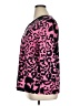 Susan Graver Animal Print Pink Kimono Size XL - photo 5