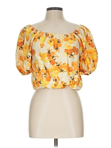 Nicole Miller Artelier Short Sleeve Blouse (view 1)
