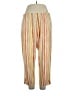 Susan Graver Stripes Orange Casual Pants Size 1X - photo 1