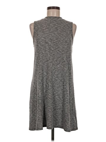 Madewell Marled Mockneck Swingy Tank Dress (view 1)