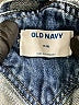 Old Navy 100% Cotton Blue Overalls Size 8 - photo 3