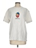 Zara Print White Short Sleeve T-Shirt Size S - photo 1
