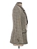 Zara Houndstooth Gray Blazer Size S - photo 4