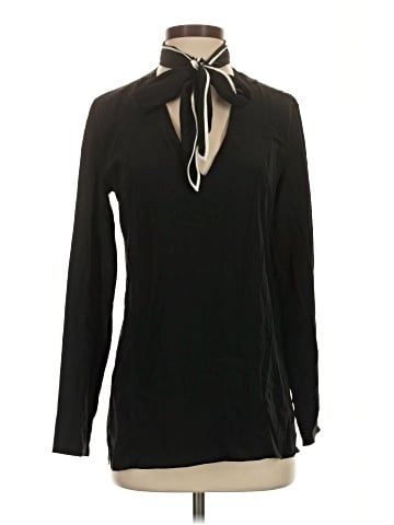 Sandro Long Sleeve Blouse (view 1)