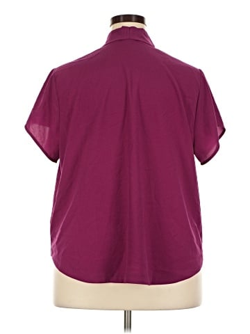Universal Standard Short Sleeve Blouse (view 2)