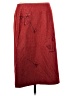 BCBG Burgundy Casual Skirt Size 8 - photo 1