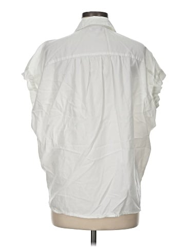 Madewell Central Shirt in Pure White (view 2)