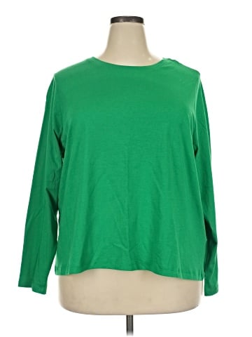 Lands' End 3/4 Sleeve T-Shirt (view 1)