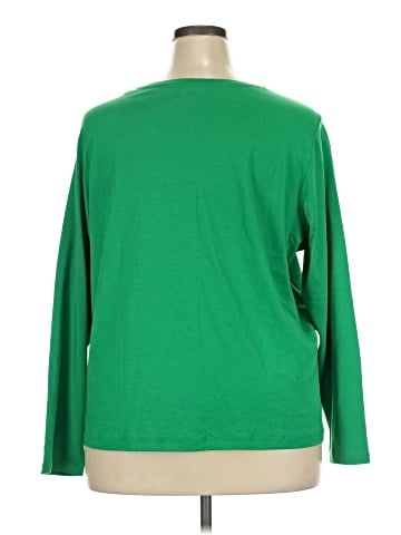 Lands' End 3/4 Sleeve T-Shirt (view 2)