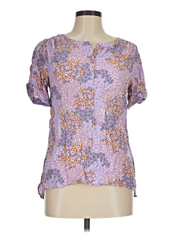 fat face Short Sleeve Blouse (view 1)