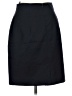 David N 100% Wool Solid Black Wool Skirt Size 10 - photo 2