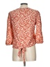 Lavish Orange 3/4 Sleeve Blouse Size L - photo 2