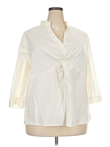 Lane Bryant 3/4 Sleeve Blouse (view 1)