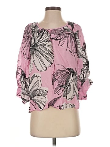 Karen Kane 3/4 Sleeve Blouse (view 1)