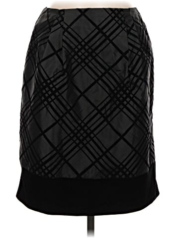 MSK Faux Leather Skirt (view 1)