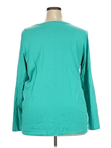 Lands' End 3/4 Sleeve T-Shirt (view 2)