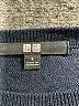 Uniqlo 100% Wool Black Wool Pullover Sweater Size S - photo 7