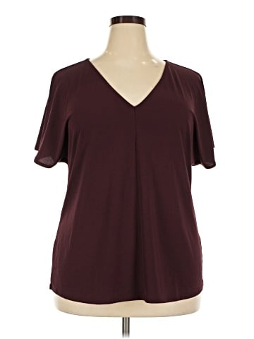 Universal Standard Short Sleeve Blouse (view 1)