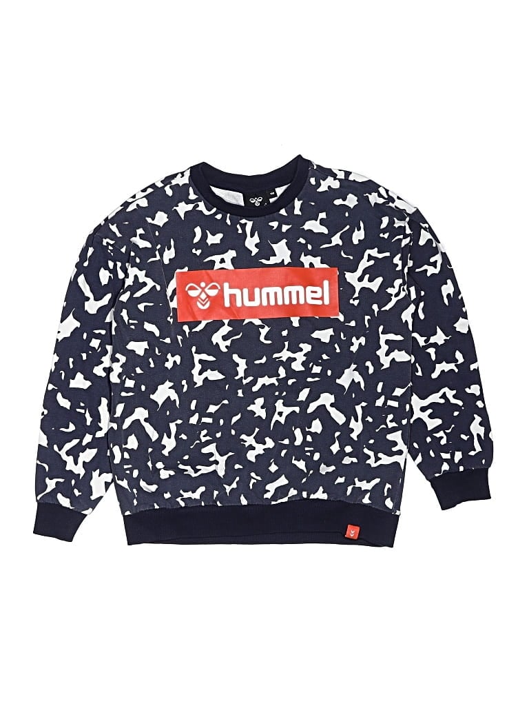 Pre-owned Hummel Kids' Pullover Sweater In Blue