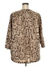 Ruby Rd. Brown 3/4 Sleeve Blouse Size 3X - photo 2