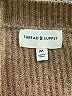 Thread & Supply Brown Pullover Sweater Size M - photo 7