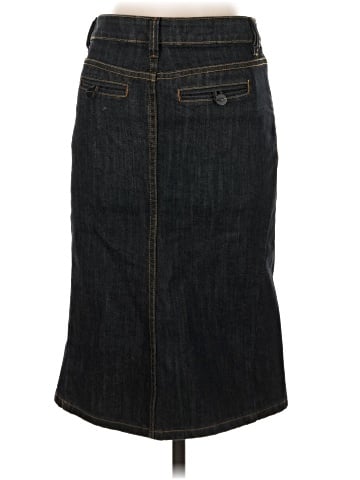 BCBGMAXAZRIA Denim Skirt (view 2)