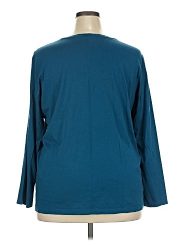 Lands' End 3/4 Sleeve T-Shirt (view 2)
