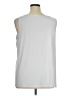 Susan Graver Silver Sleeveless Top Size 1X - photo 2