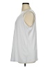 Susan Graver Silver Sleeveless Top Size 1X - photo 5