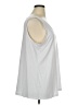 Susan Graver Silver Sleeveless Top Size 1X - photo 4