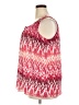 Faded Glory 100% Polyester Red Sleeveless Blouse Size 20 - photo 5
