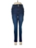 Tahari Solid Blue Jeans Size 14 - photo 1