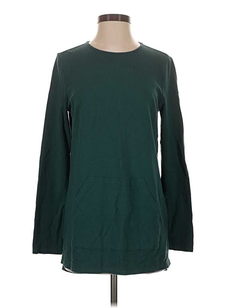 Pre-owned Purejill Sweatshirt In Green