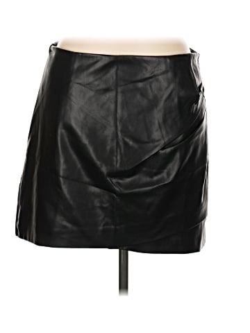 Lulus Faux Leather Skirt (view 1)