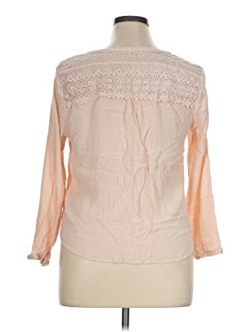 Skies Are Blue Long Sleeve Blouse (view 2)