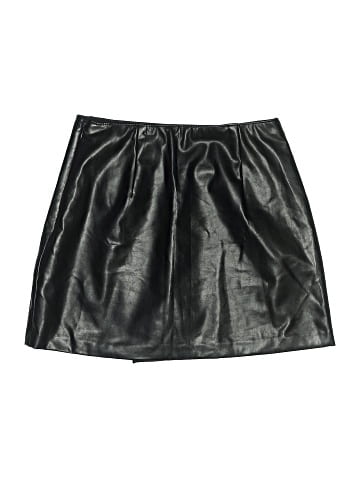Abercrombie & Fitch Faux Leather Skirt (view 2)