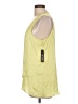 Nic + Zoe 100% Polyester Green Sleeveless Top Size L - photo 5