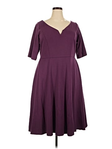 City Chic Casual Dress (view 1)