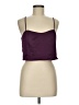 Express 100% Polyester Purple Sleeveless Top Size M - photo 1