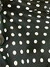 Chaus Polka Dots Black 3/4 Sleeve Blouse Size M - photo 8