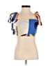 Zara Blue Short Sleeve Top Size XS - photo 1