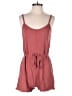 Coyuchi Solid Burgundy Romper Size S - photo 1