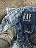 Gap 100% Denim Blue Overalls Size L (kids) - photo 3