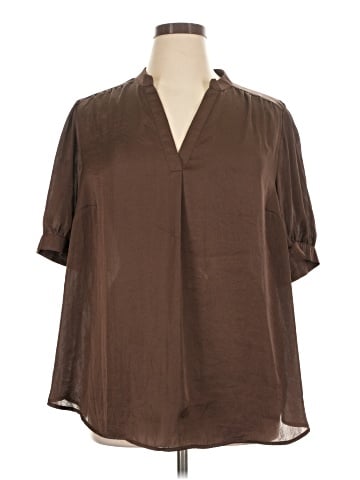 Pleione Short Sleeve Blouse (view 1)